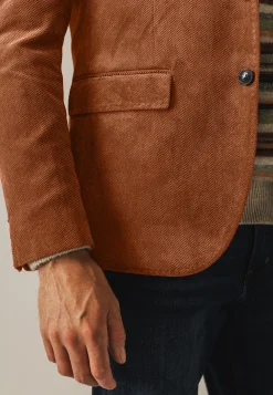 Discount Volledig gevoerde babycord blazer Blazers